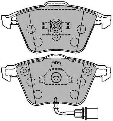 Колодки тормозные дисковые COMLINE CBP11752