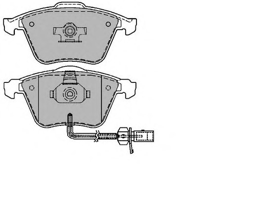 CBP11753 COMLINE Колодки тормозные дисковые