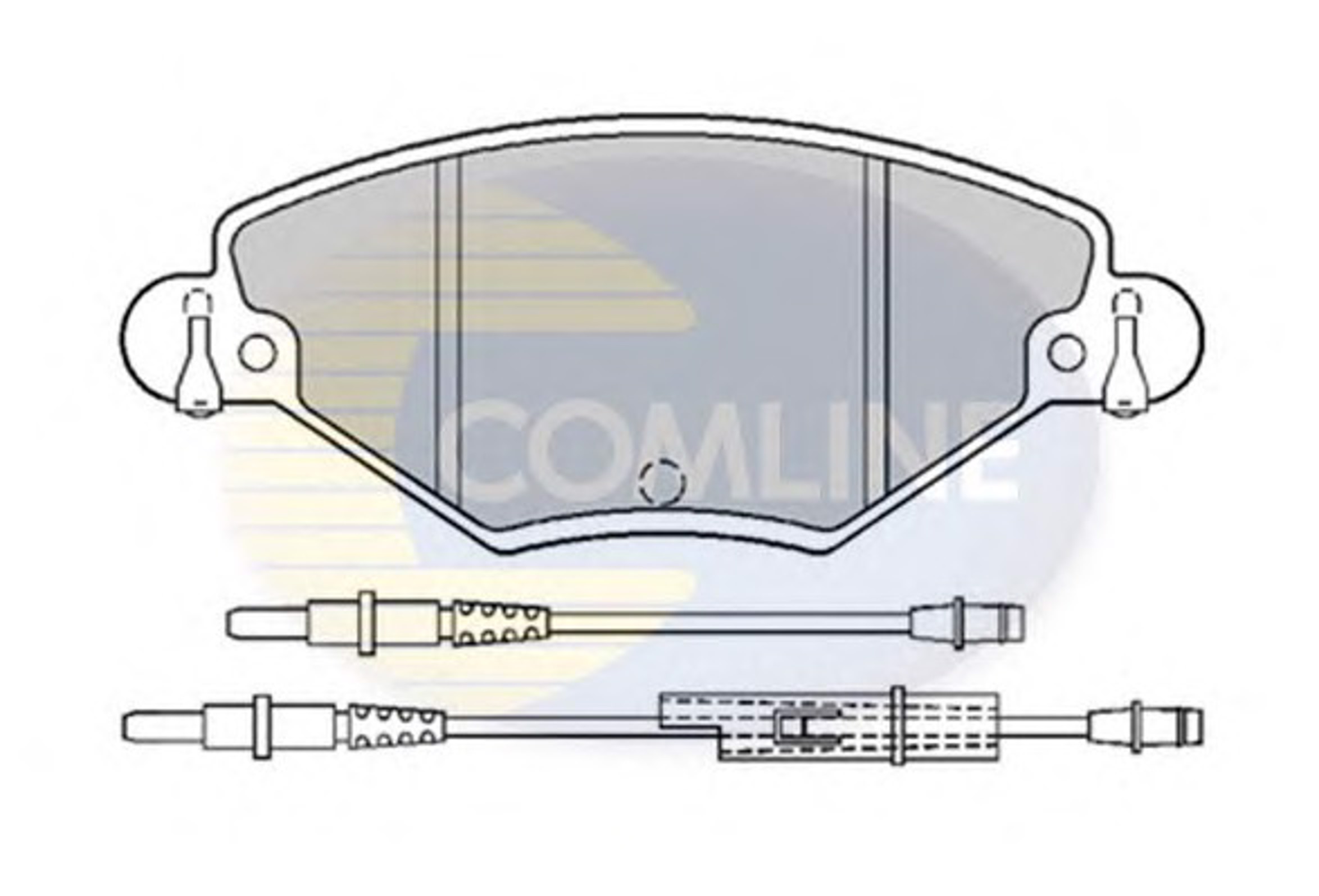Тормозные колодки COMLINE CBP21120