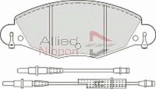 Тормозные колодки COMLINE CBP21121