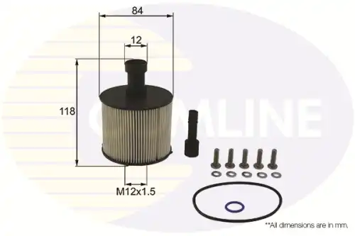 Топливный фильтр COMLINE EFF305D