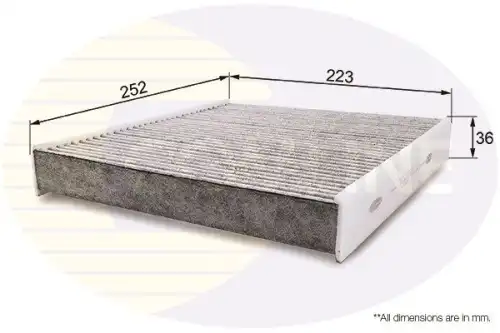 Салонный фильтр COMLINE EKF332