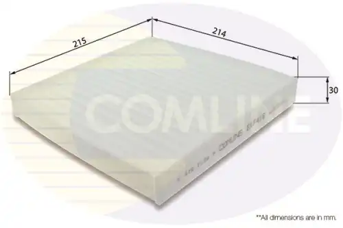 Салонный фильтр COMLINE EKF418