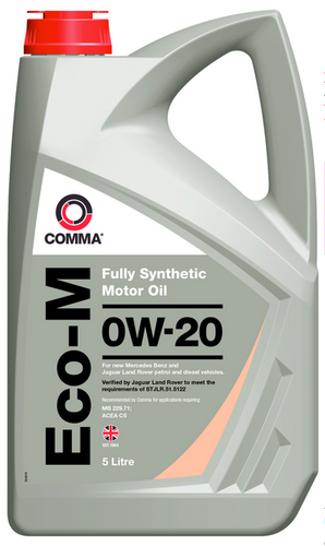 Масло моторное COMMA 0W20 ECO-M 5л COMMA ECOM5L