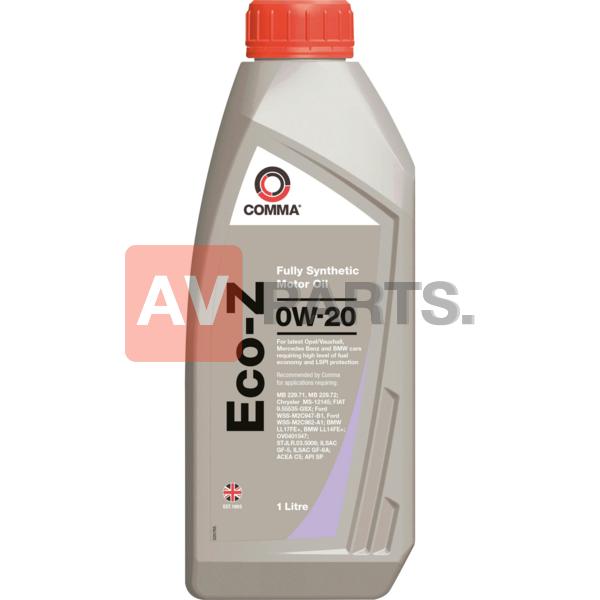 Моторное масло comma eco-z 0w-20 COMMA ECOZ1L