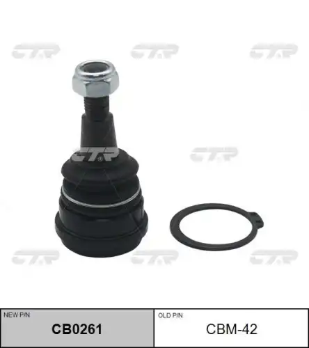 Cb0261 опора шаровая нижняя замена cbm-42 CTR CB0261