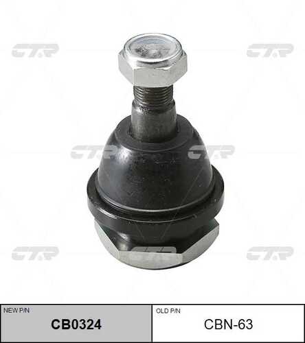 Cb0324 опора шаровая нижняя замена cbn-63 CTR CB0324