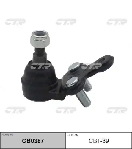 CB0387 CTR CB0387_опора шаровая нижняя! замена CBT-39\ Toyota Camry SXV10 92-01