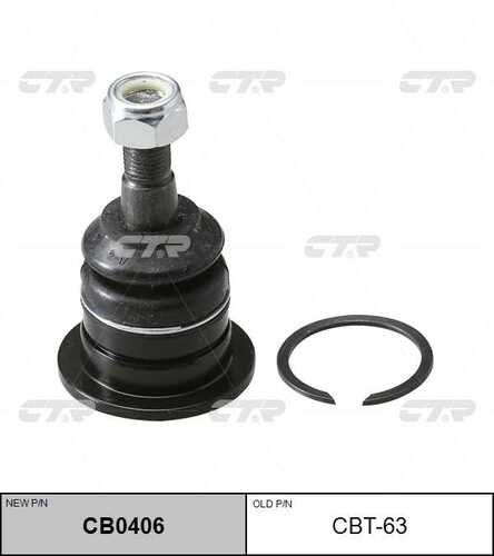 Опора шаровая верхняя CTR CB0406