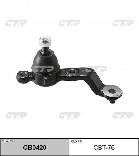 Опора шаровая нижняя левая CTR CB0420