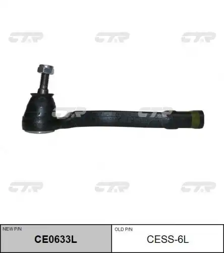 Ce0633l наконечник рулевой тяги ce0633l / cess-6l CTR CE0633L
