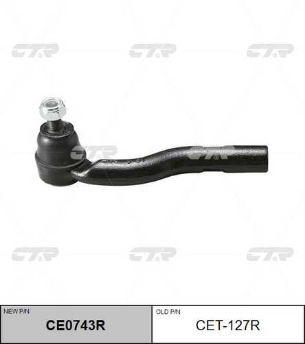 Ce0743r наконечник рулевой правый замена cet-127r CTR CE0743R