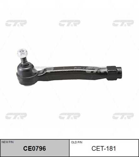 Наконечник рулевой тяги прав CTR CE0796