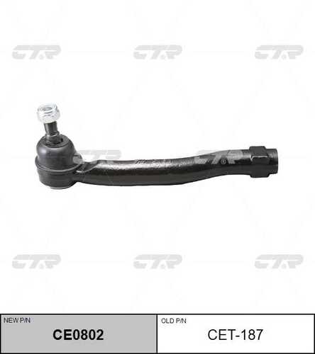 Наконечник рулевой тяги лев toyota previa ii ( r3 ) 00-06 sienna 03-09 CTR CE0802