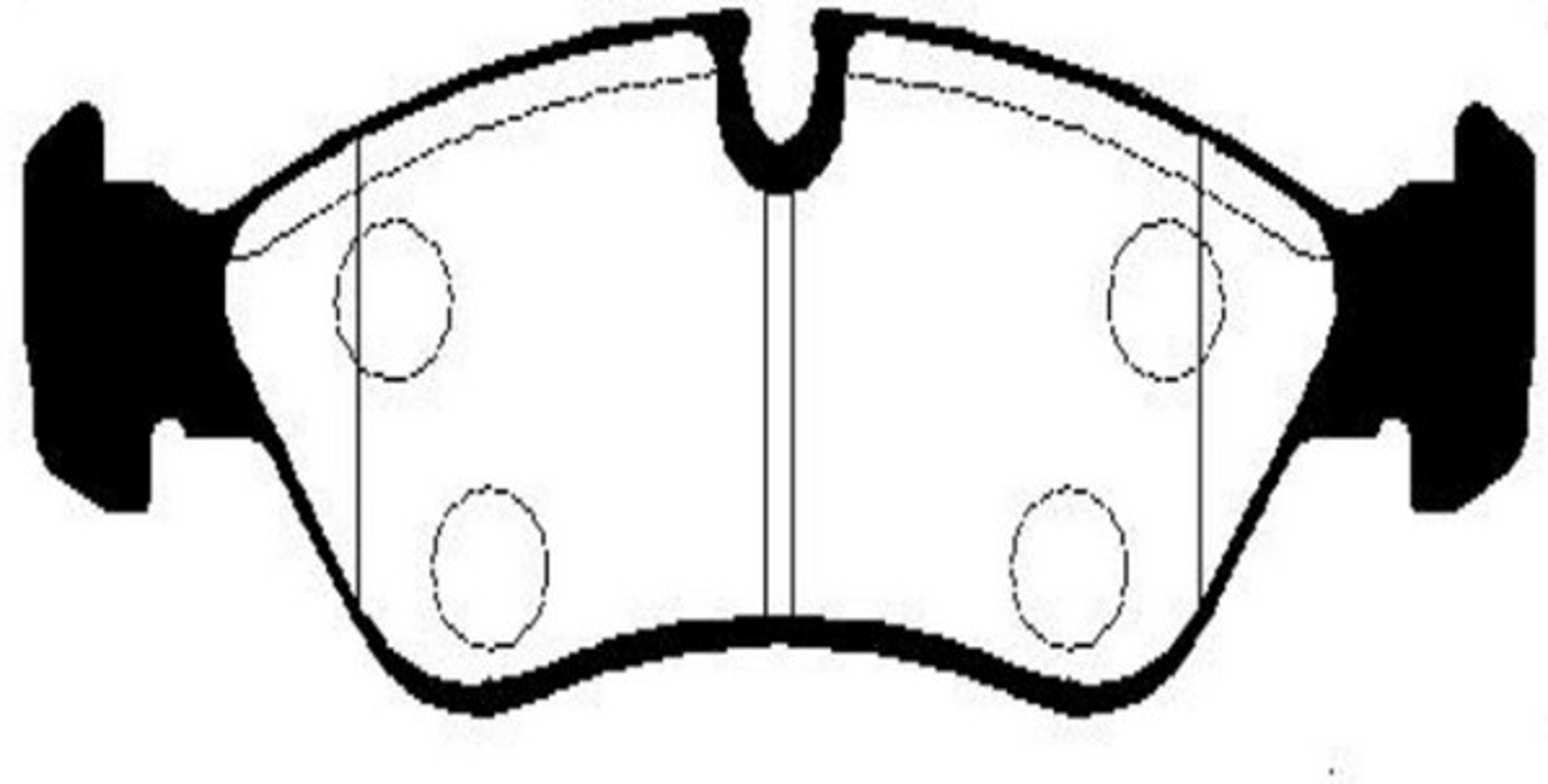 CKK--D4 CTR КОЛОДКИ ТОРМОЗНЫЕ ДИСКОВЫЕ