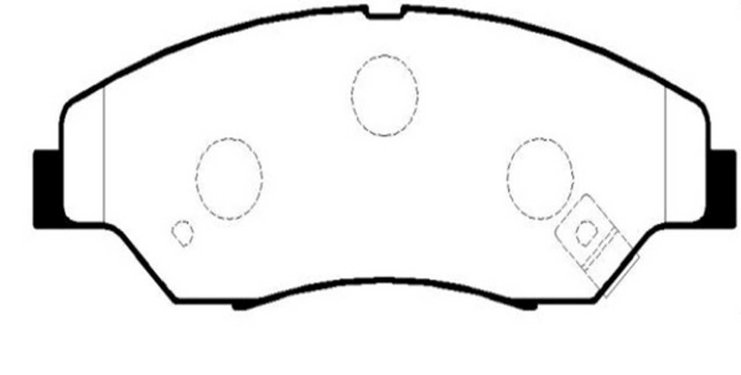 CKKK-16 CTR BRAKE PAD