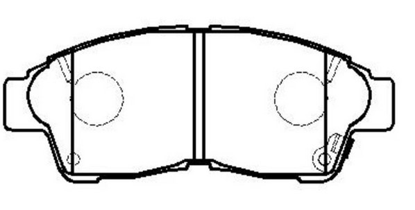 CKT-1 CTR BRAKE PAD