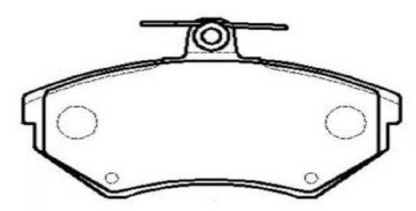 CKVW-61 CTR BRAKE PAD