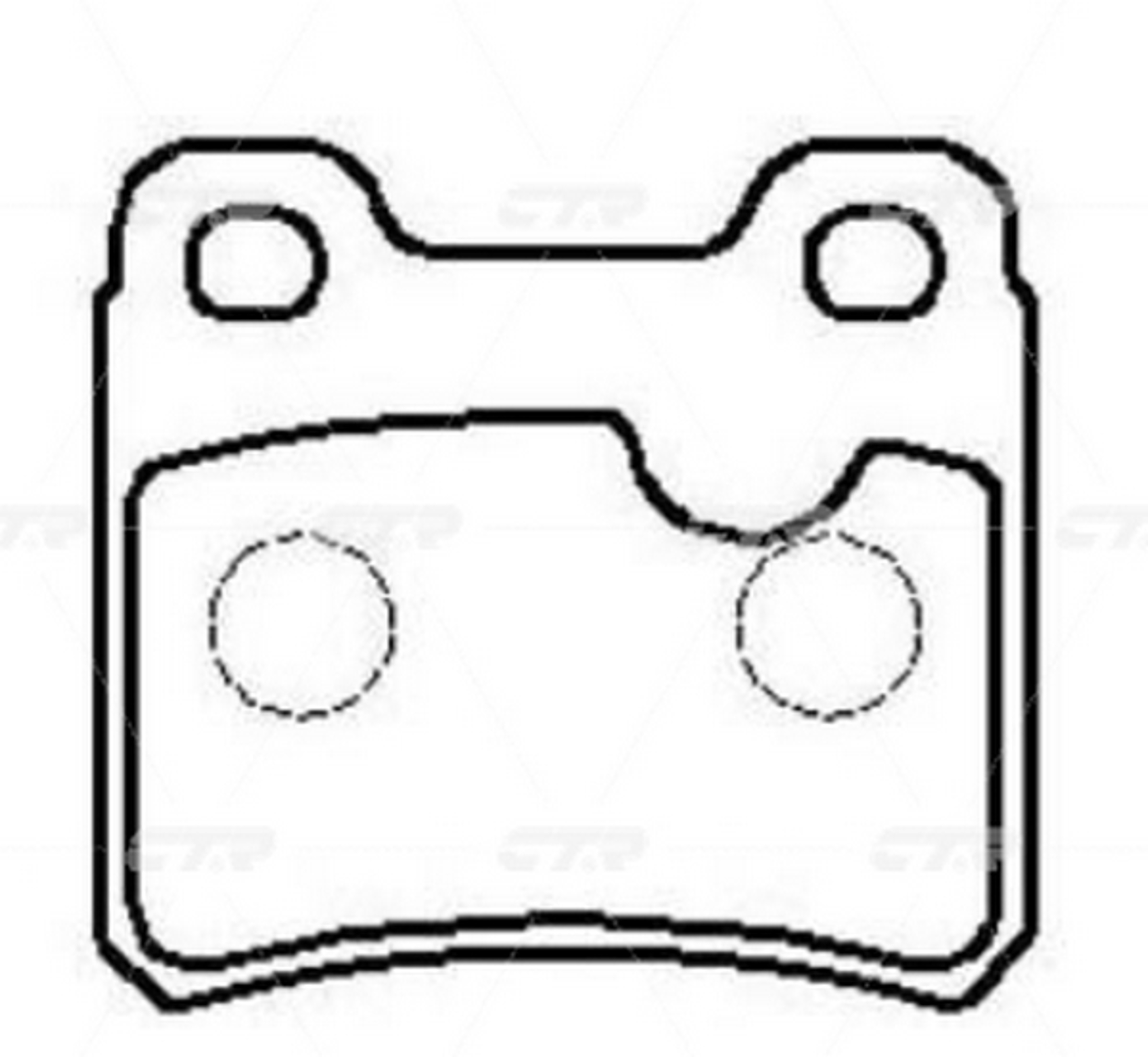 GK0273 CTR BRAKE PAD