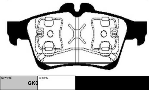 GK0985 CTR BRAKE PAD