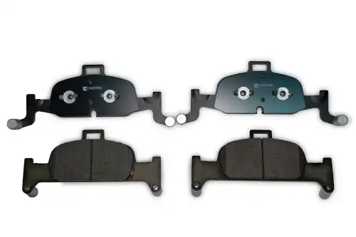 Колодки тормозные передние low metallic vag CWORKS C11CR0007
