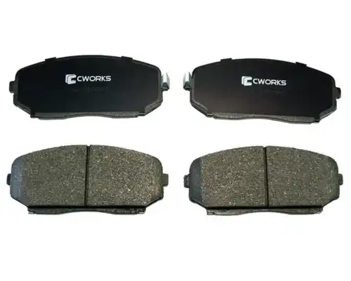 Колодки тормозные передние low metallic mazda CWORKS C11CR0050