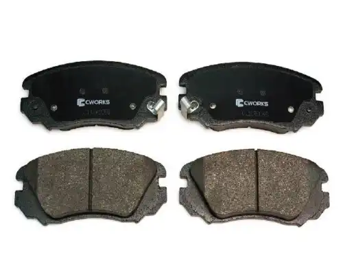 Колодки тормозные передние low metallic general motors CWORKS C11CR0066