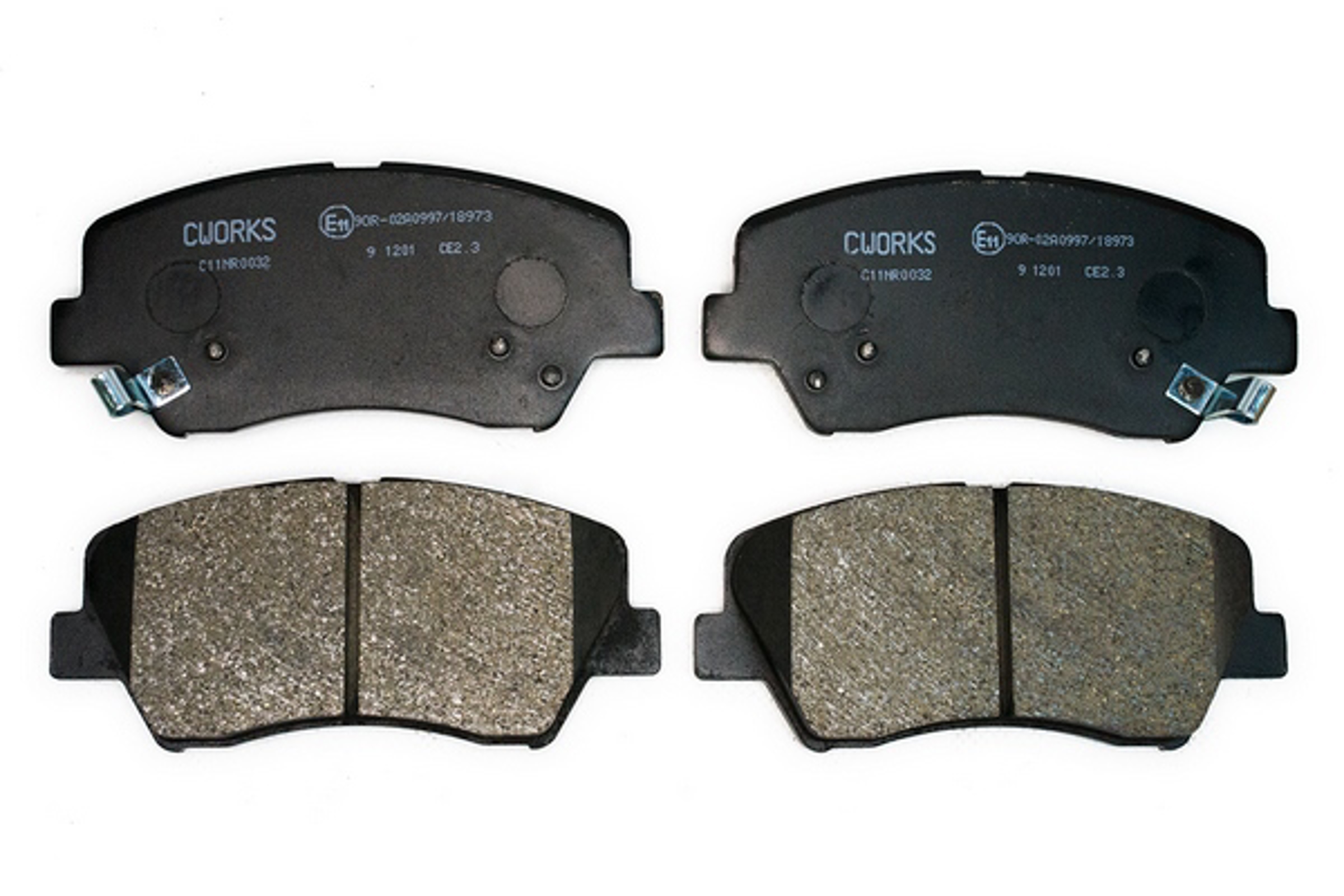 Тормозные колодки передние (безасбестовые) CWORKS C11NR0032