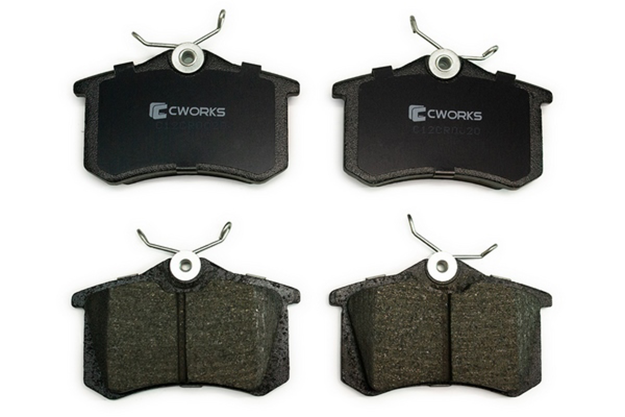 Комплект тормозных колодок дисковый тормоз CWORKS C12CR0020