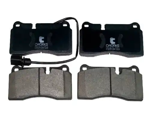 C12cr1004 тормозные колодки задние (low metallic) CWORKS C12CR1004