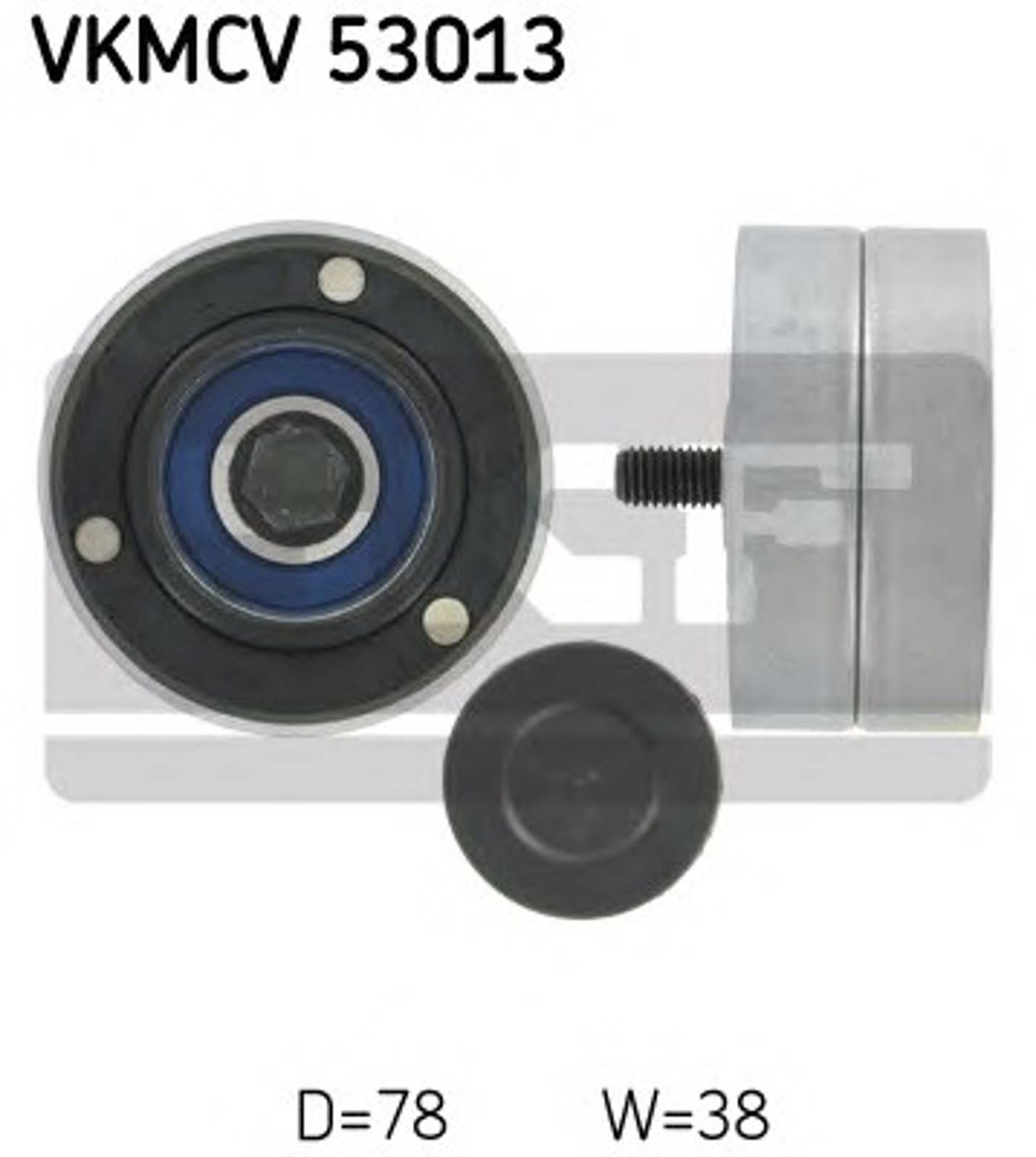 Ролик приводного ремня SKF VKMCV53013