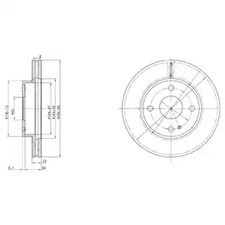 Тормозные диски DELPHI BG2629