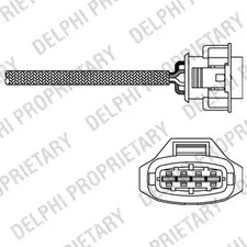 Лямбда-зонд DELPHI ES10791-12B1