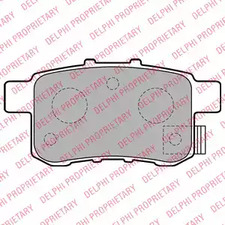 Комплект тормозных колодок дискового тормоза DELPHI LP2145