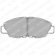Колодки тормозные дисковые DELPHI LP734