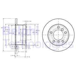 Тормозные диски DELPHI BG3237