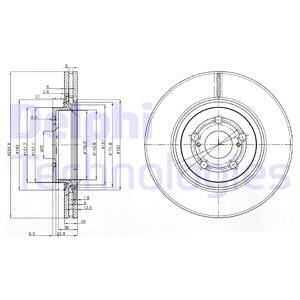 BG3914 DELPHI тормозные диски