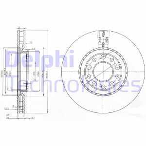 Тормозные диски DELPHI BG3951