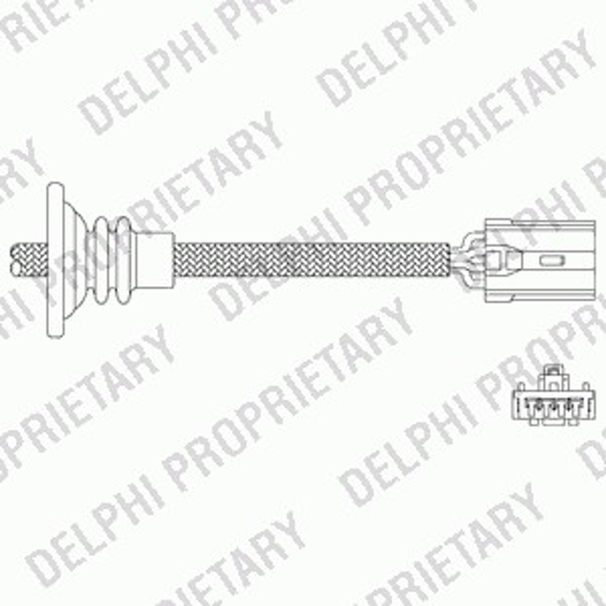 Лямбда-зонд DELPHI ES11039-12B1