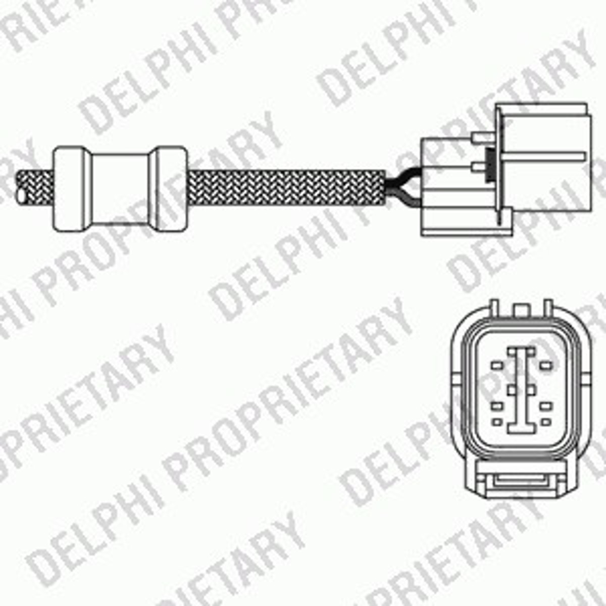 Лямбда-зонд DELPHI ES20053-12B1
