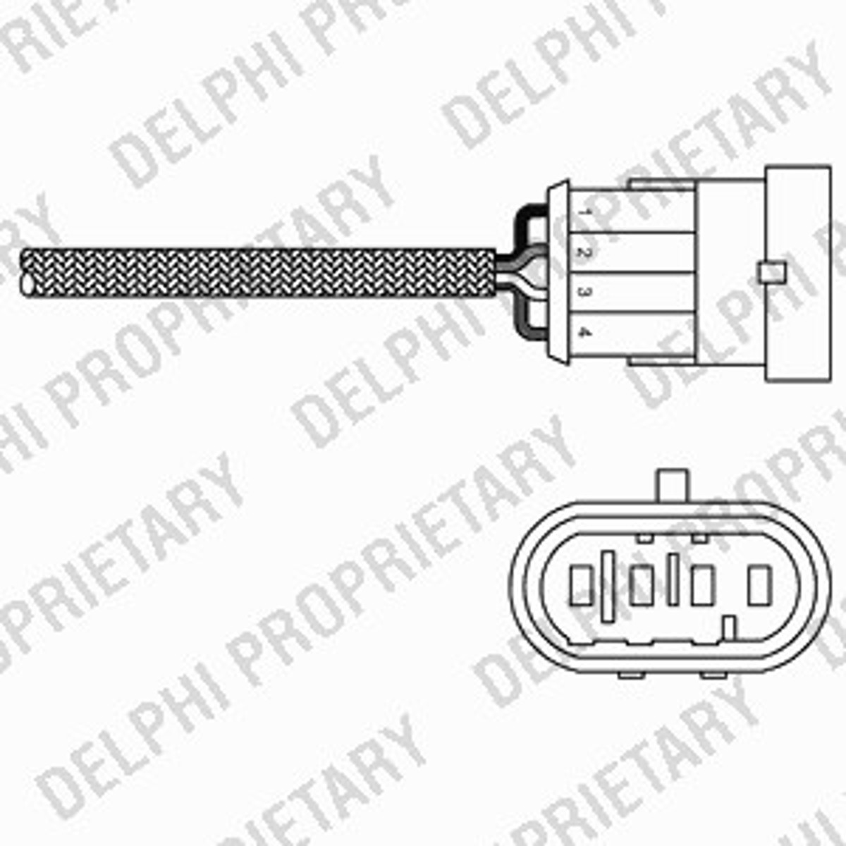 Лямбда-зонд DELPHI ES20236-12B1