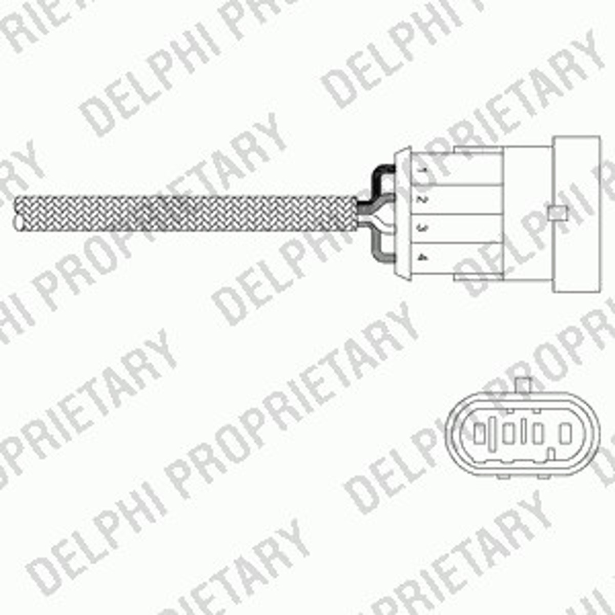 Лямбда-зонд DELPHI ES20265-12B1