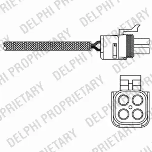 Датчик давления наддува во впускном коллекторе DELPHI ES20290-12B1