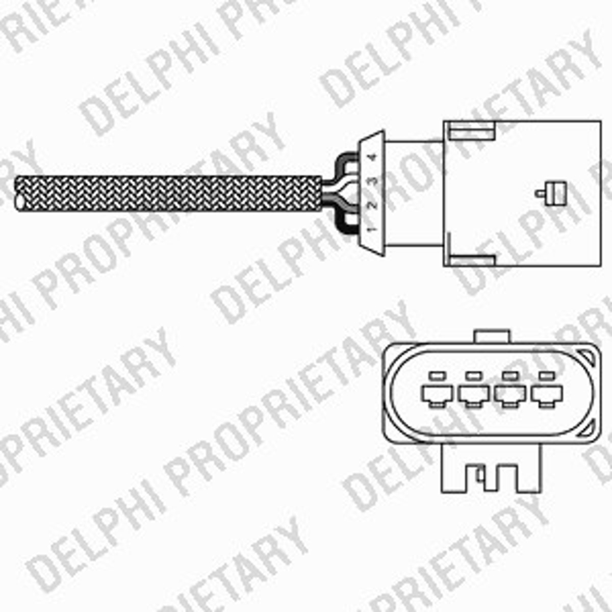 Лямбда-зонд DELPHI ES20303-12B1