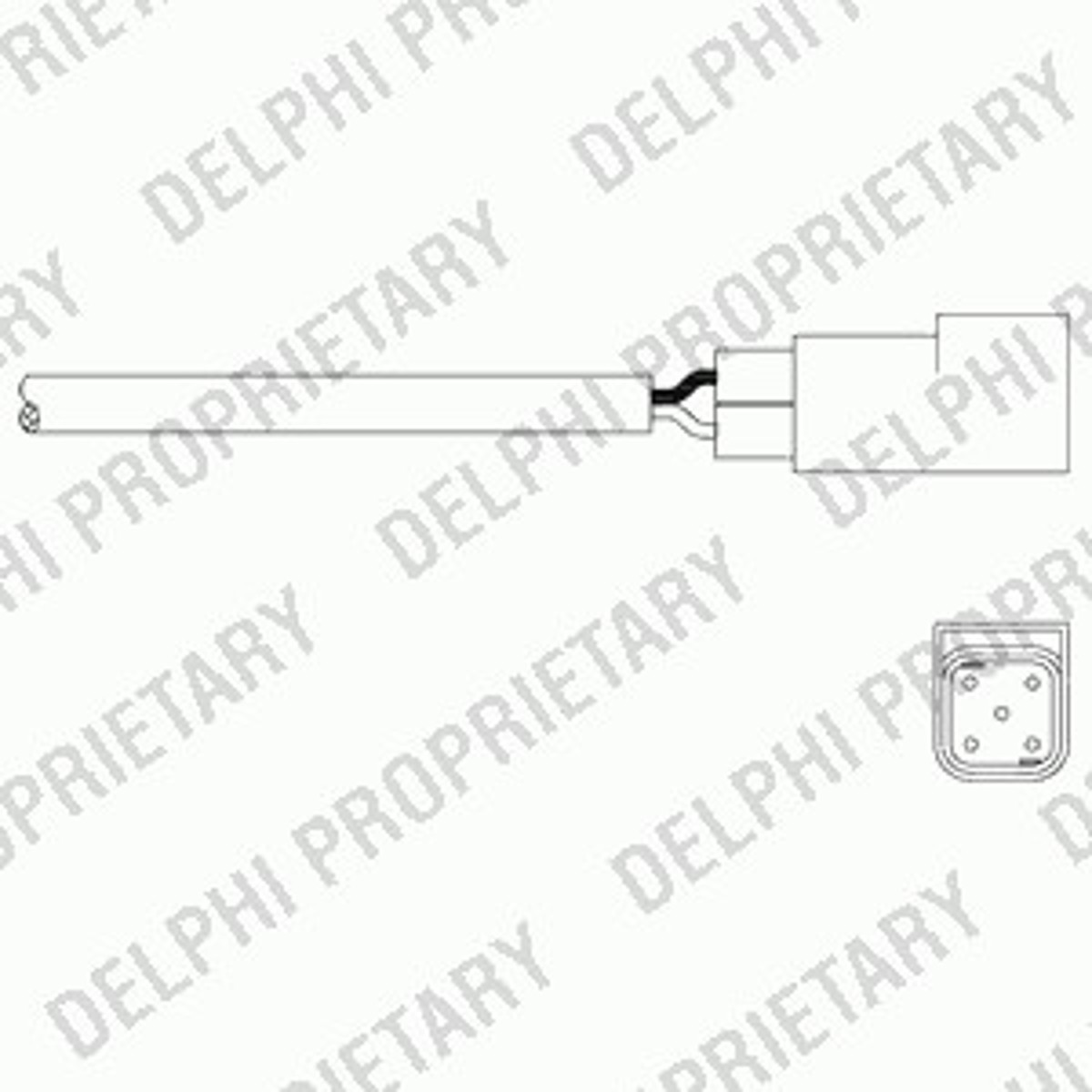 Лямбда-зонд DELPHI ES20334-12B1