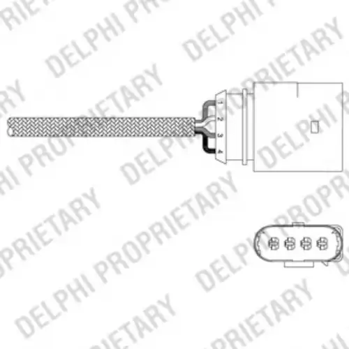 Датчик давления наддува во впускном коллекторе DELPHI ES20342-12B1