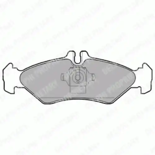 Тормозные колодки DELPHI LP1595