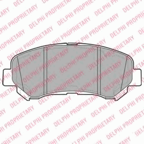 Тормозные колодки DELPHI LP2031