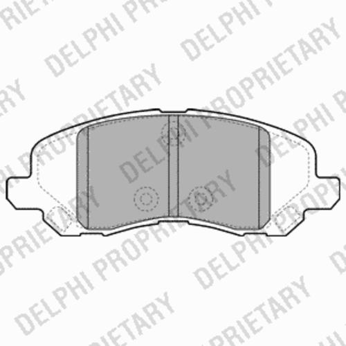 Тормозные колодки DELPHI LP2038