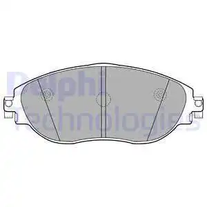 Тормозные колодки DELPHI LP2250